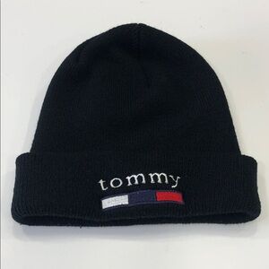 Tommy Hilfiger Navy Knit Beanie